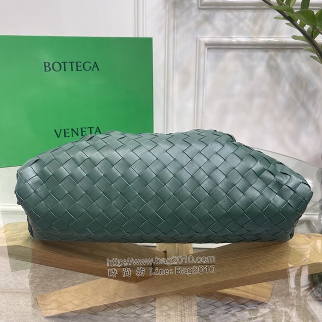 Bottega veneta高端女包 98062寬編織 寶緹嘉純手工編織羔羊皮女包 BV經典款大號編織雲朵包  gxz1406